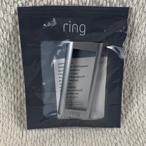 Ring Video Doorbell Pro 2 Interchangeable Cover Faceplate Silver / Satin Nickel